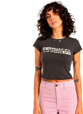 Produktbild von Billabong Paradise Way Kurzarm-t-shirt Schwarz S Frau Schwarz S