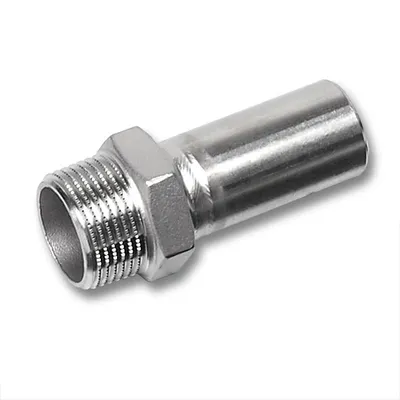 Produktbild von SANHA NiroSan Einsteckstück AG : 22ax1/2 Anschluss Dimension: 22ax1/2
