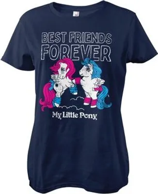 Produktbild von Best Friends Forever Girly Tee - Large - Navy
