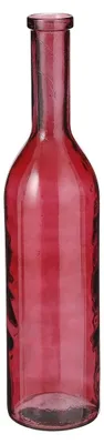 Obrázek produktu pro Mica Decorations Skleněná láhev Rioja - V75 x Ø18 cm - Recyklované sklo - Bordeaux