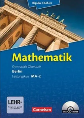 Produktbild von Mathematik Sekundarstufe II Leistungskurs. Qualifikationsphase Schülerbuch. Berlin