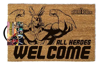 Zdjęcie produktu dla Pyramid International My Hero Academia wycieraczka All Heroes Welcome 40 x 60 cm GP85278