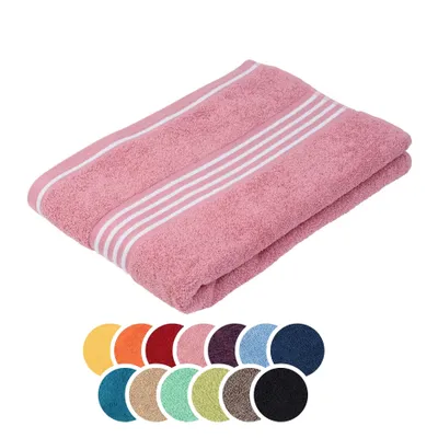 Produktbild von liebling Duschtuch Baumwolle, Serie Santos, 500 gr. / m², 70 x 140 cm, , 60 Grad, saugstark, schnelltrocknend, Farbe: altrosa