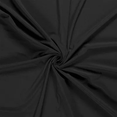0,5m Softshell-Stoff Outdoorstoff Funktionsstoff schwarz