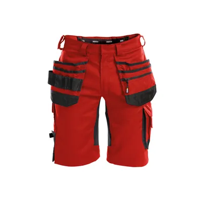 Produktbild von Dassy Stretch-Arbeitsshorts Trix 250083 PESCO41 Gr. 60 rot/schwarz