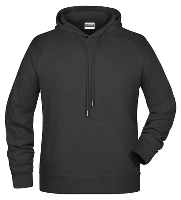 Produktbild von James and Nicholson - Kapuzenpullover für Herren LT6274 (3XL) (Schwarz)