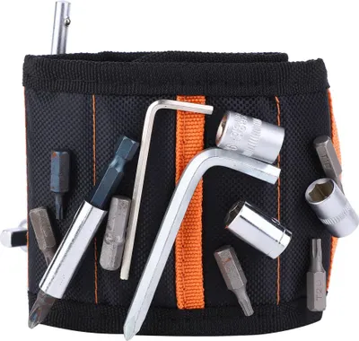 Image de 10 pochette magnétique pour bracelet Ceinture à outils Tissu Oxford 1680D Pochette pour bracelet d'électricien