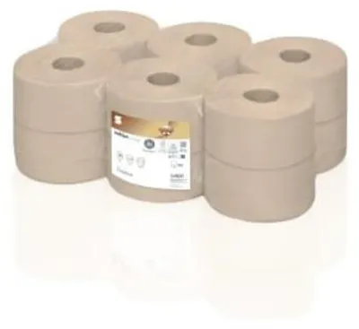 Produktbild von WEPA Jumbo-Toilettenpapier PureSoft 2-lagig Recyclingpapier 12 Rollen