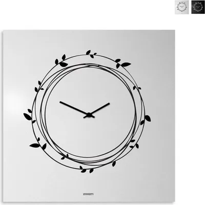 Immagine prodotto di Orologio da parete moderno per ufficio, soggiorno e cucina Nido - Grigio