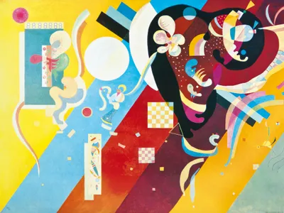 Obrázek produktu pro Wassily Kandinsky art print obraz - Kompozice IX, 1936 (60 x 80 cm)