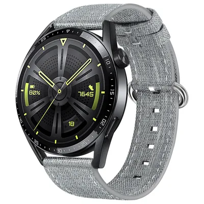Obrázok produktu pre BStrap Denim remienok na Huawei Watch 3 / 3 Pro, gray