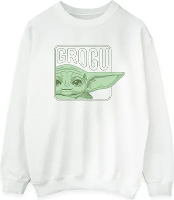 Produktbild von Star Wars - "The Mandalorian" Sweatshirt für Herren BI46699 (XXL) (Weiß)