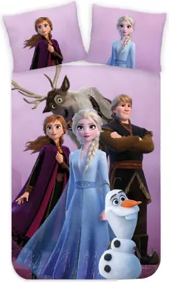 Obrázok produktu pre Obliečka na perinu pre batoľatá Frozen Friendship - 100 x 140 cm - bavlna