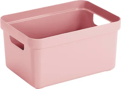 Obrázek produktu pro Sunware 09400624, Skladovací tác, Růžová, Obdélníkový, Plast, Jednobarevný, 5 l