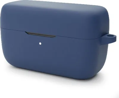 Image de Étui de Protection en Silicone pour Jabra Elite 3 Casque Écouteurs en Bleu