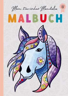 Produktbild von Mein tierisches Mandala Malbuch