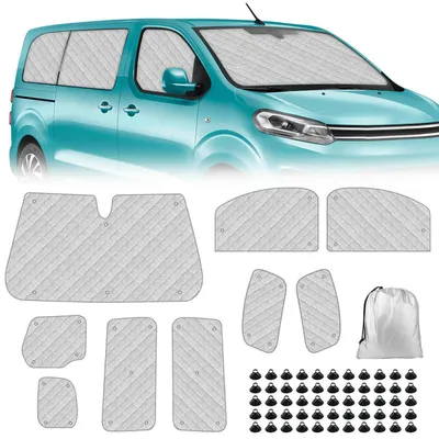Obrázek produktu pro Izolační sada do kabiny vozidla, 9-dílná, pro Citroen Dispatch, Jumpy, Vivaro, model L2