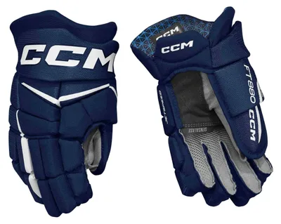 Zdjęcie produktu dla Rękawice CCM JETSPEED FT880 Junior granatowo-białe 12 cali