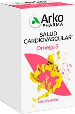 Produktbild von Arkocaps Omega 3, Fischöl aus Lachs, 50 Kapseln