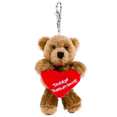 Produktbild von Schlüsselanhänger Teddybär 10 cm Kuscheltier klein