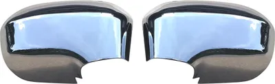 Image de Coques de rétroviseurs Couverture de rétroviseur pour Honda Civic 2006-2025 Chrome Abs Argent 2pcs