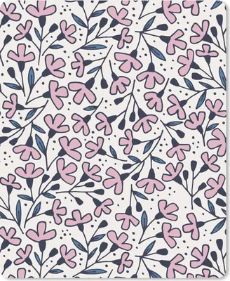 Produktbild von MuchoWow® Mauspad Mousepad Mädchen - Blumen - Rosa - Muster - Mädchen - Kinder - Mädchen 19x23 cm - Mousepads - Maus Mat - Pad - Mausunterlage - Mauspads - Spielen