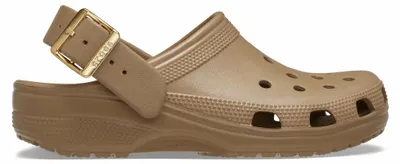 Immagine prodotto di Crocs Classic Metallic Buckle, sandali unisex, color seppia, codice prodotto 213543-2EY, taglia EU 37-38