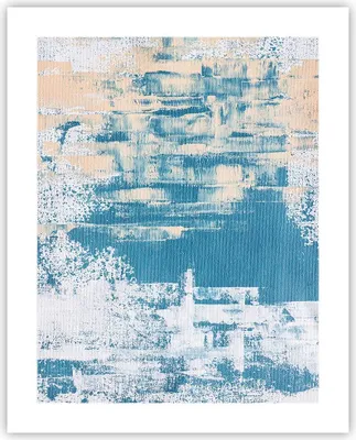Produktbild von Poster - Poster ohne Rahmen - Blau Farben Hintergrund - 40x50 cm - Wand Bild - Wanddeko - Wandbilder - Kunstposter - Wandposter - Bilder - Kunstdruck - Wanddekoration - Wandbild - P2XPA40x50-5062