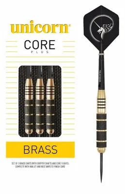 Produktbild von Unicorn Brass - Kern Plus - Dartpijlen