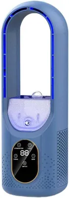 Zdjęcie produktu dla Kompaktowy niebieski wentylator USB z chłodzeniem powietrzem