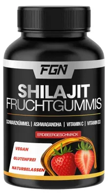 Produktbild von FGN Shilajit (60 Fruchtgummies)