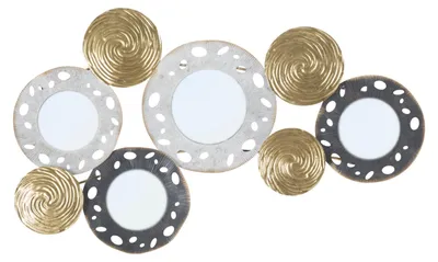 Imagen del producto de Panel de pared Gloty de Mauro Ferretti, de 91 x 4,5 x 54,5 cm, en varios colores