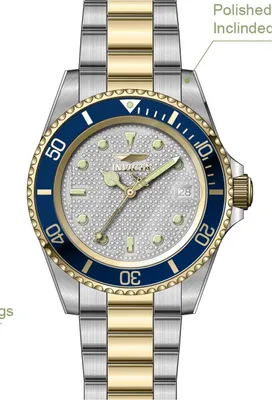 Produktbild von Invicta Pro Diver 50279 Herren Uhr - Mechanische Bewegung - Edelstahl mit Silber Zifferblatt - 40 mm