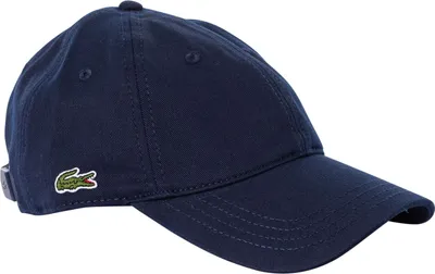 Produktbild von Lacoste Bio-Baseballmütze mit Logo, Blau One Size