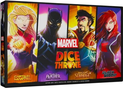 Zdjęcie produktu dla REXhry Marvel Dice Throne – zestaw 2