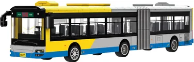 Produktbild von Wange 4973 – Gelenk-Stadtbus, 415 Teile | Kompatible Bausätze