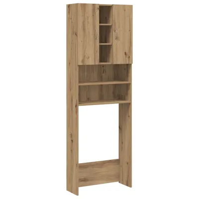 Obrázek produktu pro Skříňka nad pračku dub artisan 64 x 25,5 x 190 cm