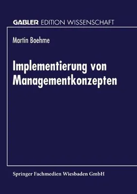 Produktbild von Implementierung von Managementkonzepten