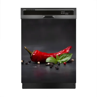 Produktbild von Magnete Dekorative 60x70 cm Küche Magnetmatte Spülmaschine - Paprika Gemüse