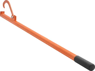 Zdjęcie produktu dla Narzędzie hakowe SucceBuy 59", solidny stalowy podnośnik do kłód, podnośnik do kłód o maks. średnicy 32", rolka do kłód i narzędzie zaciskowe z podwójną funkcją,