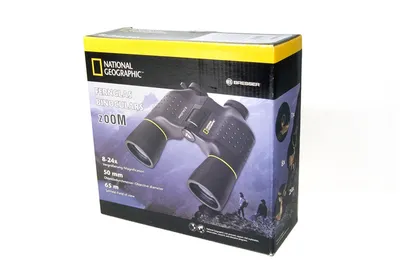 Zdjęcie produktu dla National Geographic 8-24x50 Porro, Porro, 24x, 5 cm, Czarny, 828 g