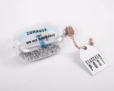 Produktbild von Flaschenpost - Zuhause ist, wo der Anker fällt