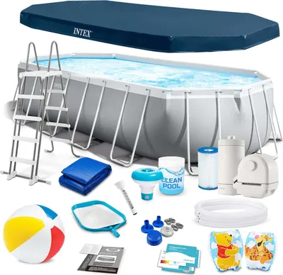 Produktbild von Rechteckiger Pool 610x305x122cm 18in1 Intex 26798