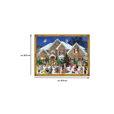 Produktbild von Adventskalender "Viktorianisches Haus"