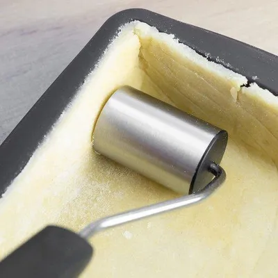 Image de Rouleau à pâtisserie en acier inoxydable à usage professionnel