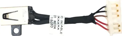 Image de DC Jack prise d'alimentation prise de charge DC IN câble compatible pour 002TWG