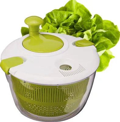 Produktbild von Manuelle Salatschleuder 5 Liter, 25 cm, auch als Sieb oder Durchschlag nutzbar