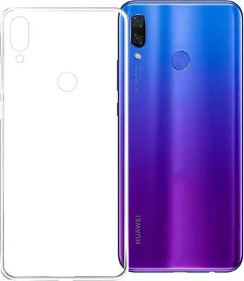 Image de Huawei P smart + (Plus) Housse de téléphone portable Soft-Case slim Cover transparent