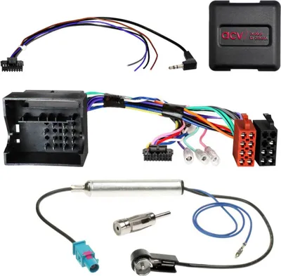 Produktbild von Lenkradfernbedienungsadapter für Seat/Skoda/VW Multilead Antenne Fakra(m)>DIN/ISO