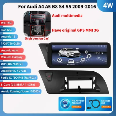 Productafbeelding van Autoradio met Android 13 en GPS navigatie voor multimediale toepassingen
